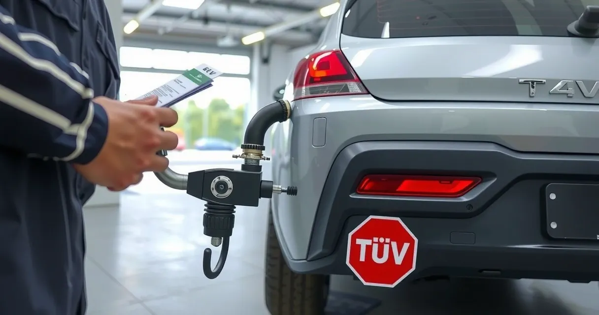 Anhängerkupplung eintragen: TÜV & Zulassung 2026