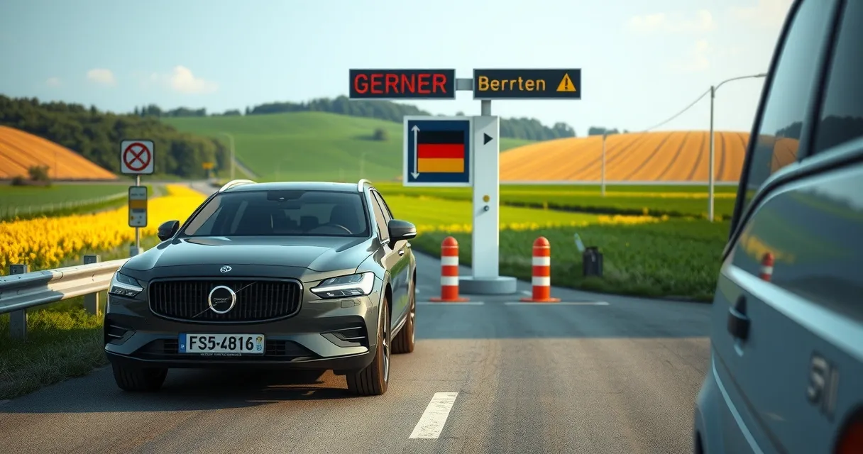 Auto anmelden als Grenzgänger: Steuern, Zoll, Fristen