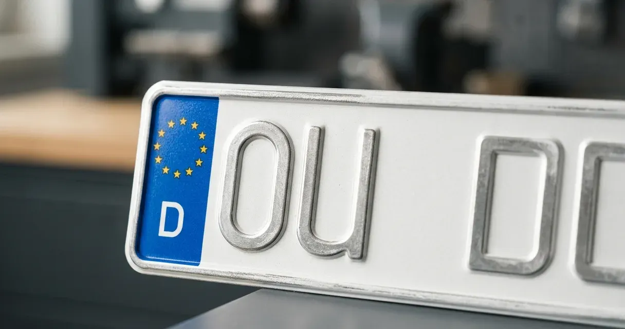 Kennzeichen entschlüsseln: Was Ihr Kfz-Schild bedeutet