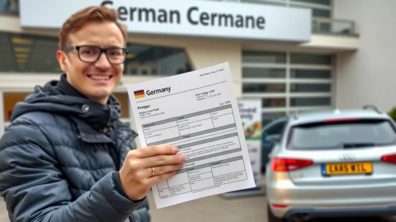 Kfz-Zulassung für Ausländer in Deutschland 2026