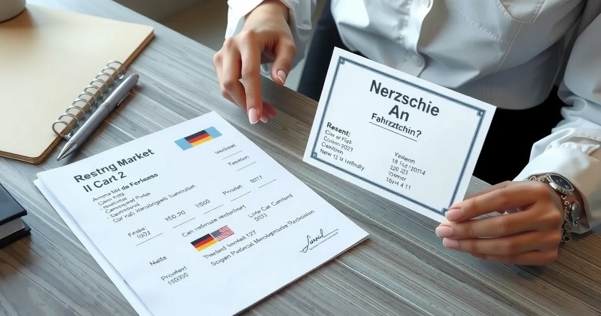 Namensänderung im Fahrzeugschein nach Heirat