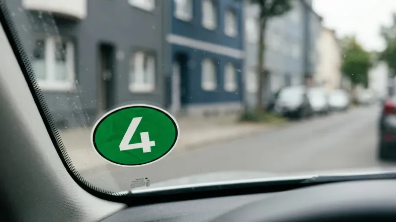Umweltplakette beantragen: Kosten, Ausgabestellen & Tipps