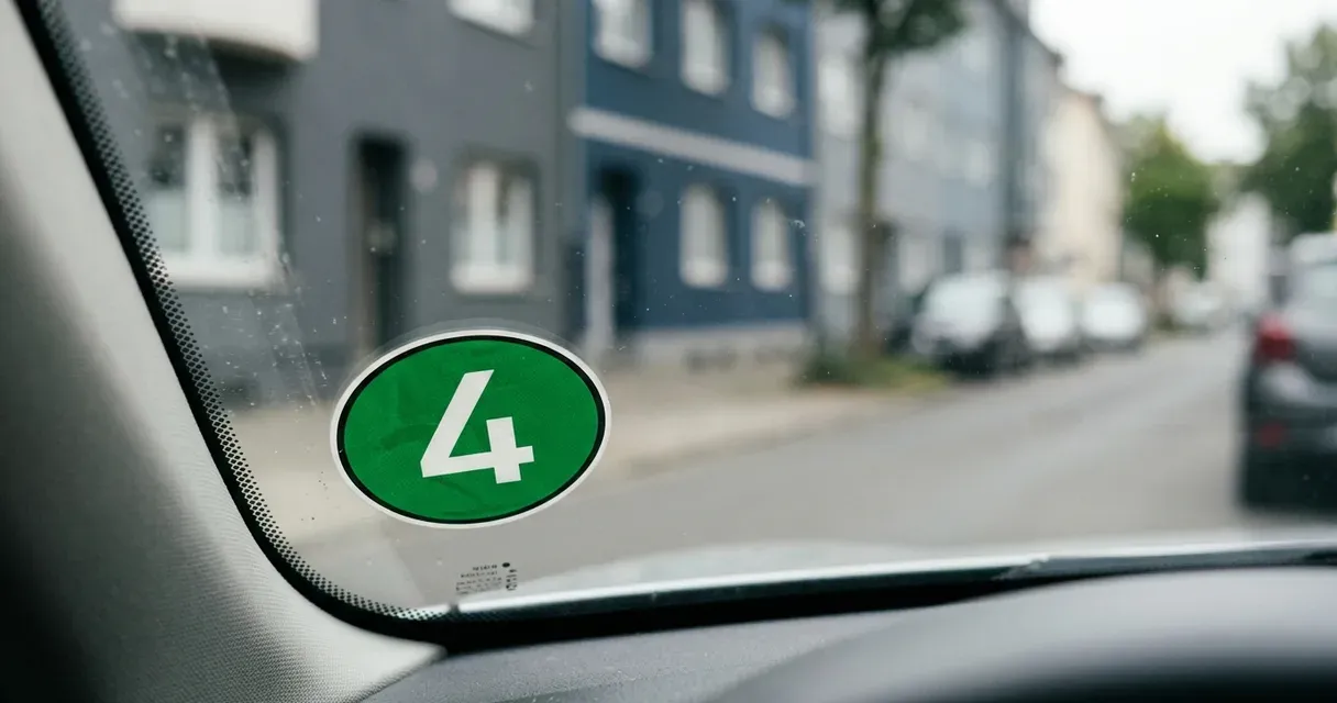 Umweltplakette beantragen: Kosten, Ausgabestellen & Tipps