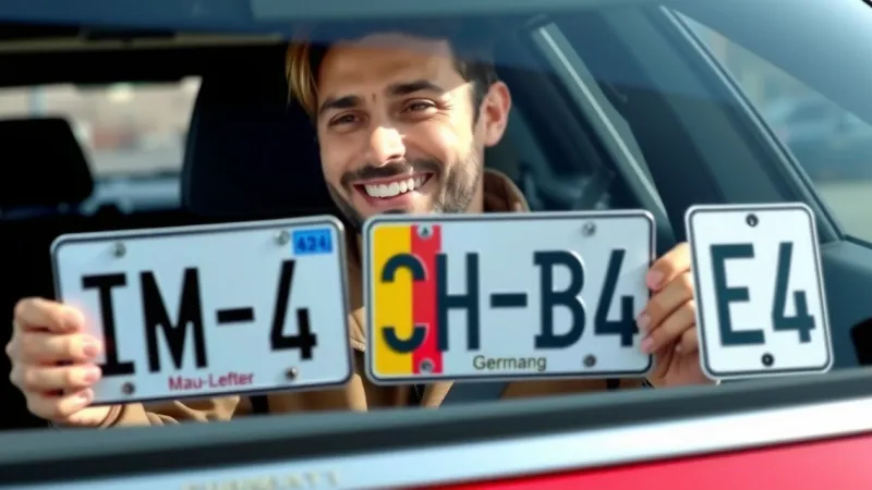 Wunschkennzeichen als Geschenk: So überraschen Sie richtig