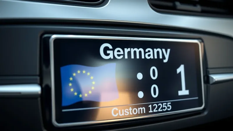 Wunschkennzeichen Kosten 2026: Aktuelle Preise